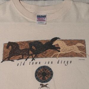 Old Town San Diego Horse Graphics Men's Tee